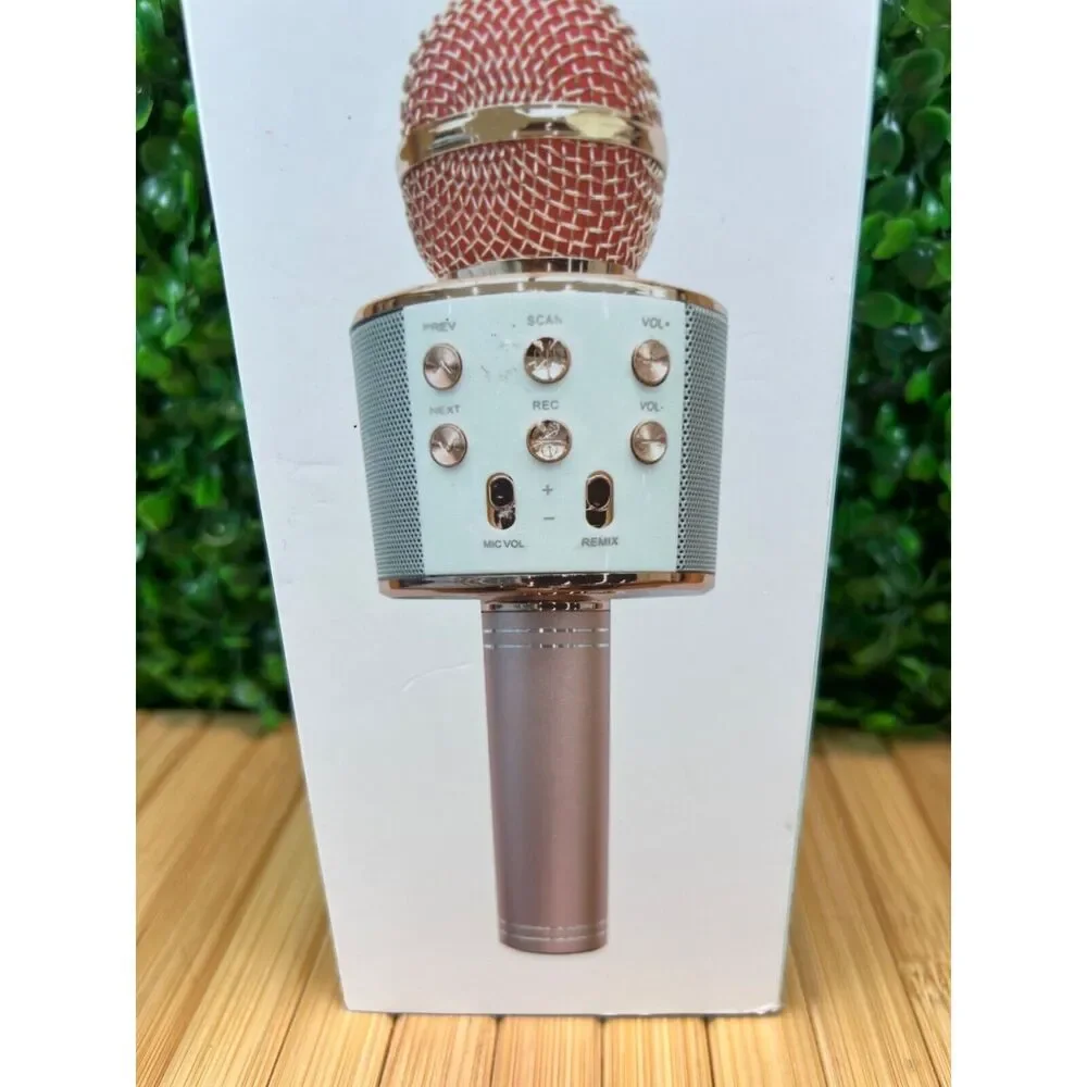 NIB Karaoke Bluetooth Wireless Microphone New In The Box Great Kids Gift music